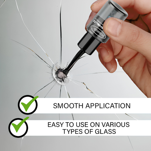 Homvella GlassFix — Windshield Chip & Crack Repair Kit
